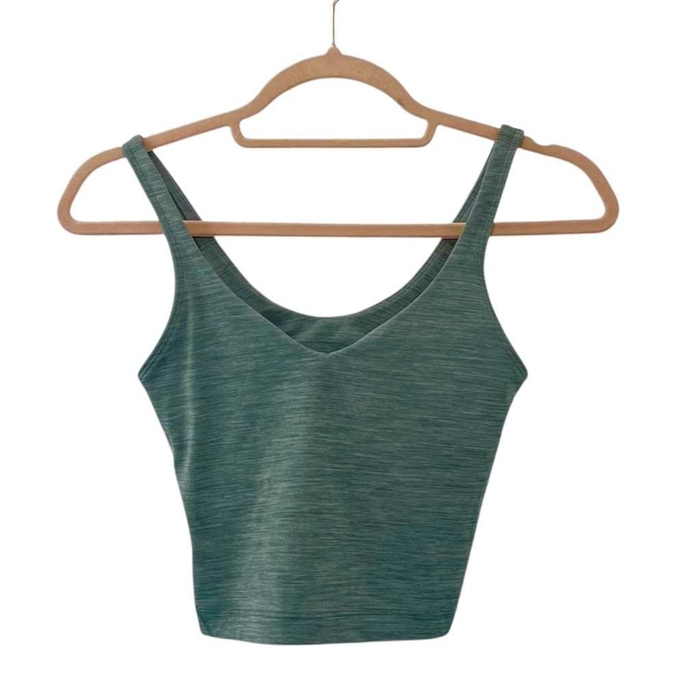 Lululemon Athletica Align Tank Top Heathered Tidewater Teal - Size 2 - Picture 4 of 6
